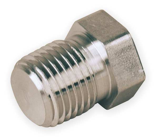 Parker 3/8" MNPT 316 SS Hex Head Plug 6 PH-SS