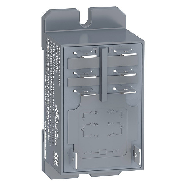 Schneider Electric Enclosed Power Relay, 8 Pin, 12VDC, DPDT RPF2BJD