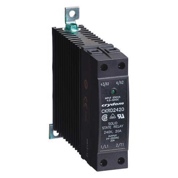 Crydom Solid State Relay, 4 to 32VDC, 30A CKRD4830