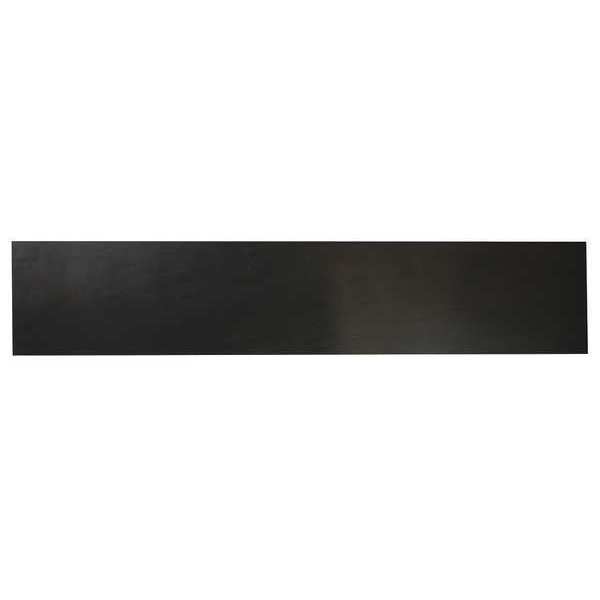 Zoro Select Rubber Strip, SBR, 1/8"Thick, 36"x4", 70A BULK-RS-SBR75-141