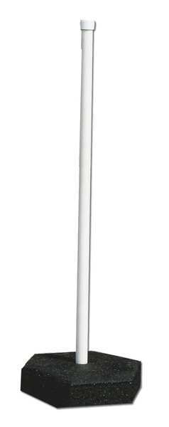 Brady Sign Post, 5 ft. L, 19 In. W, 19 In. D, 103568 103568