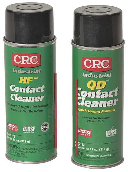  Crc Qd Contact Cleaner 11 Oz. Safe On Plastics : Industrial &  Scientific