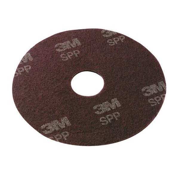 Scotch-Brite Surface Preparation Pad, 15In, Maroon, PK10 SPP15