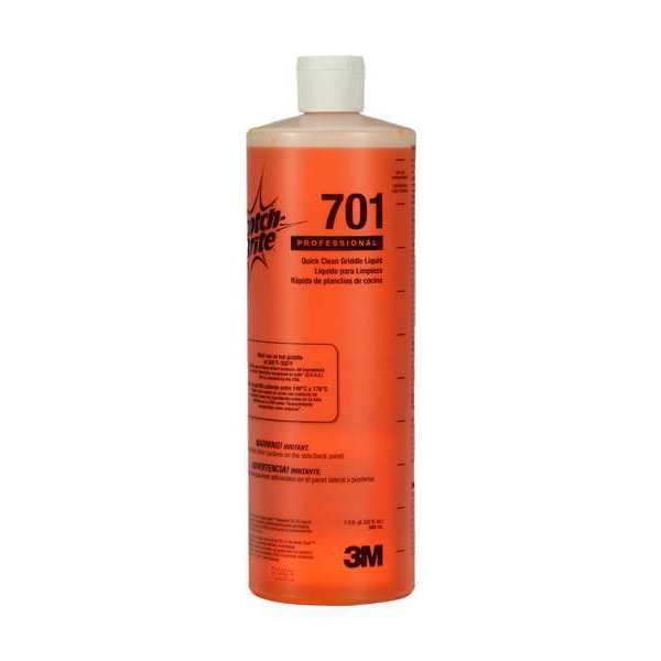 Scotch-Brite Griddle Cleaner And Degreaser, 1 Qt Bottle, Liquid, Orange 701