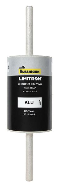 Eaton Bussmann UL Class Fuse, L Class, KLU Series, Time-Delay, 700A, 600V AC, Non-Indicating KLU-700