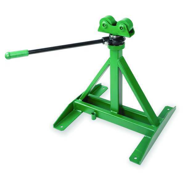 Greenlee Ratcheting Reel Stand, 28 To 46 5/8 In H 656