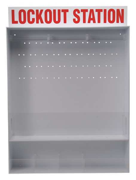 Brady Lockout Station, Unfilled, 30 In H 50993