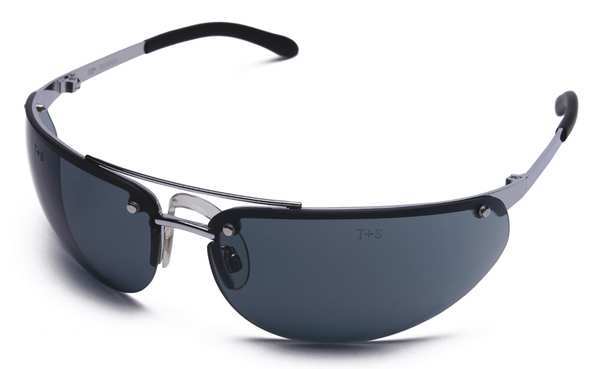 Condor Safety Glasses, Gray Scratch-Resistant 1FYY8