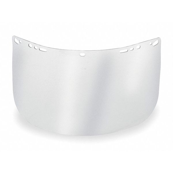 Bullard Faceshield Visor, Acetate, Clear, 8x15in 860H