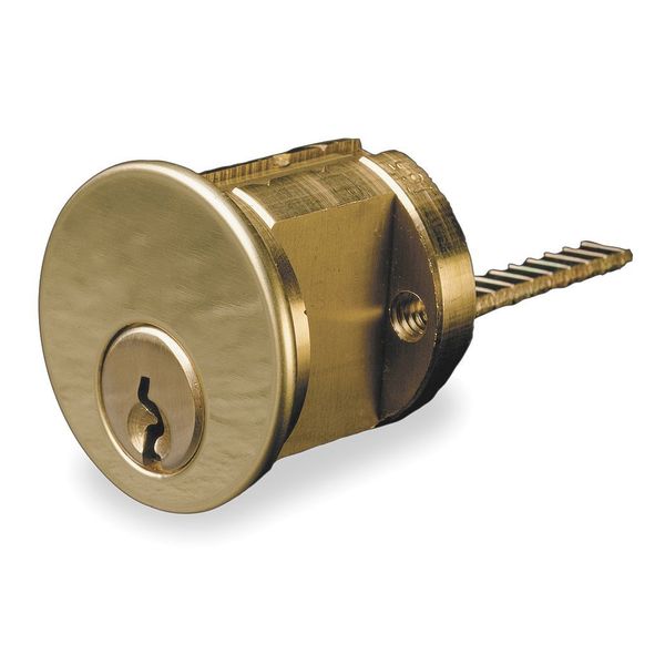Kaba Ilco Lockset Cylinder, Bright Brass, Keyway Type Schlage(R) C, 5 Pins 7015SC8-03-KA2