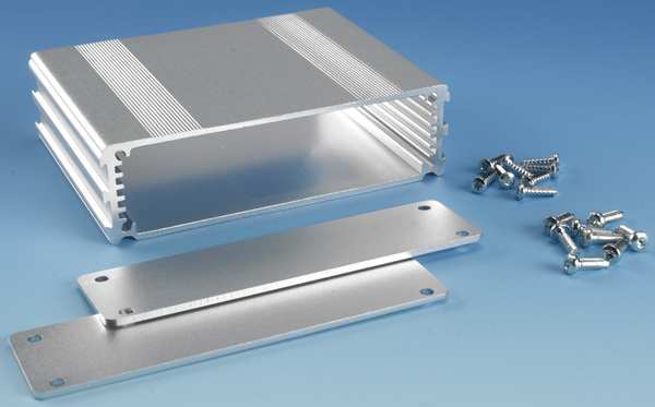 Box Enclosures Aluminum Enclosure, 3.16 in H, 1.19 in D, NEMA 4 B2-080SI