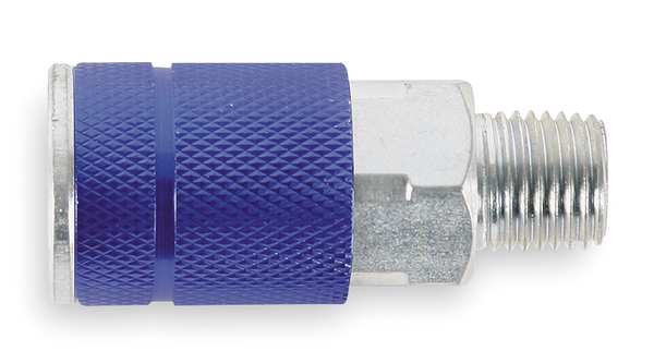 Legacy Quick Coupler Body, (M)NPT, 1/4, Steel/Alum A72420C-BG