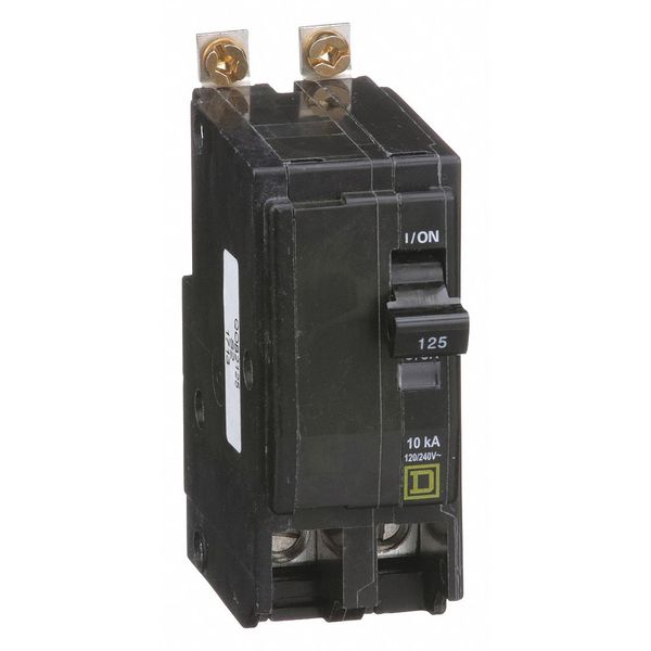 Square D Miniature Circuit Breaker, QOB Series 125A, 2 Pole, 120/240V AC QOB2125