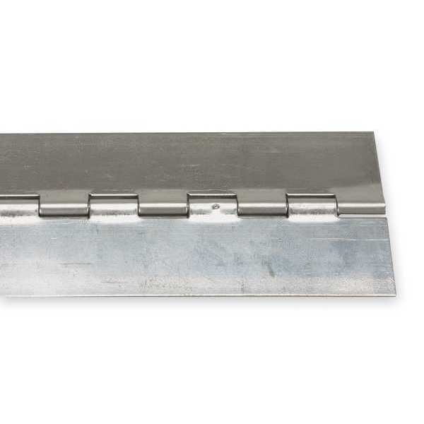Marlboro 17/32" W x 36" H Mill Stainless Steel Continuous Hinge 4PNJ3