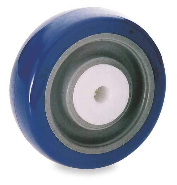 Zoro Select Caster Wheel, 250 lb., 5 in D x 1-1/4 in 1KB23