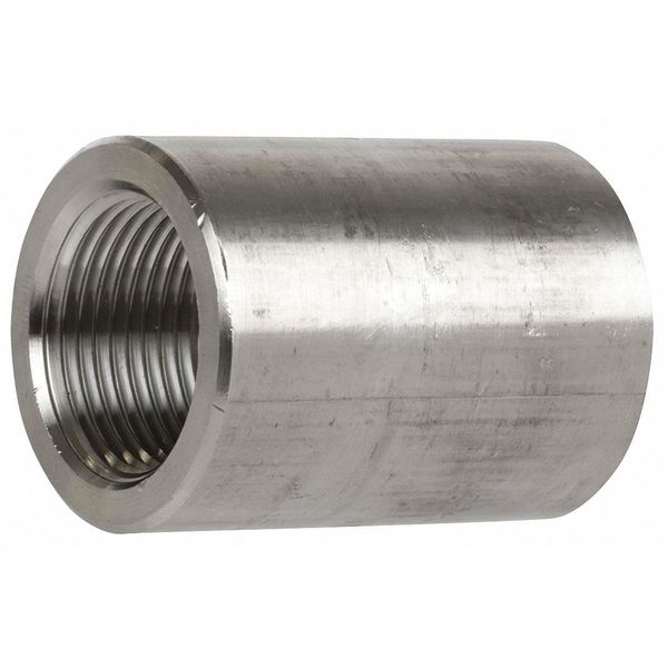 Zoro Select 1/2" FNPT 316 SS Coupling 2TY83