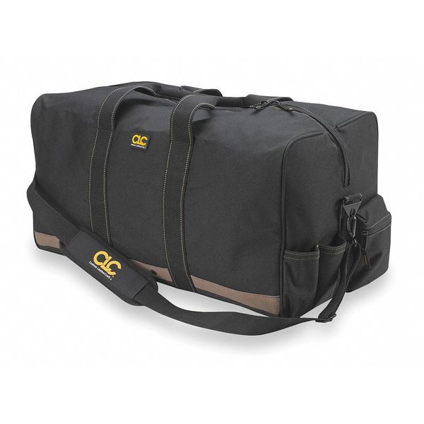 Clc Work Gear Bag/Tote, Tool Bag, Black, Polyester, 7 Pockets 1111