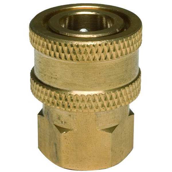 Zoro Select Quick Connect Coupler, 1/4 (F)NPT 1MDG6