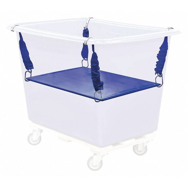 Royal Basket Trucks Poly Spring Lift Kit, 10 Bu, Blue G10-BBX-PSN