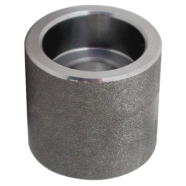 Zoro Select Socket Weld, Black Forged Steel Half Coupling, Class 3000 1MNY7