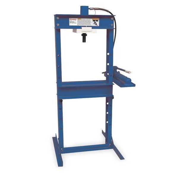 Westward Hydraulic Shop Press, 25 Ton 1MZJ4
