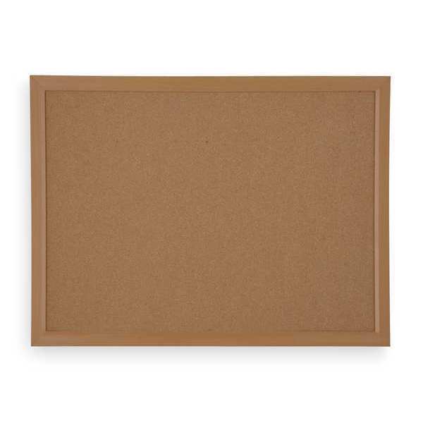 Zoro Select Cork Bulletin Board 36"H x 48"W 1NUK7