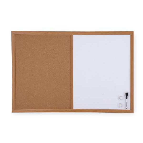 Zoro Select Bulletin/Whiteboard Combination 24"H x 36"W 1NUL9