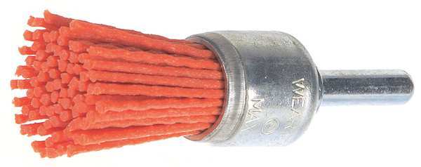 Weiler End Wire Brush, 3/4", 4, 500 RPM 90432