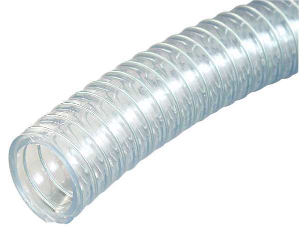 Kuriyama Tubing, Clear, Shore A 73, 3/8" I.D. K7160-06X50