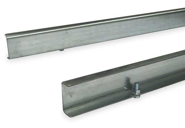 Ashland Conveyor Guard Rail, 90Deg, 36InRad, 10BF, 2 Rails GU39010R36