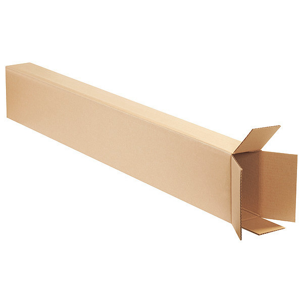 Zoro Select Side Loading Boxes, 8" x 4" x 52", Kraft , 15/Bundle 1PJU8