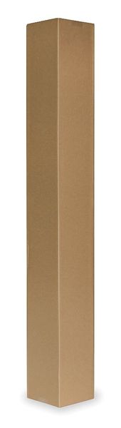Zoro Select Shipping Carton, Brown, 6 In. L, 6 In. W 1PJU1