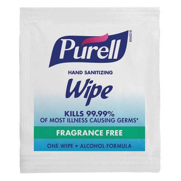 Purell Hand Sanitizing Wipes, Alcohol Formula, PK1000 9021-1M