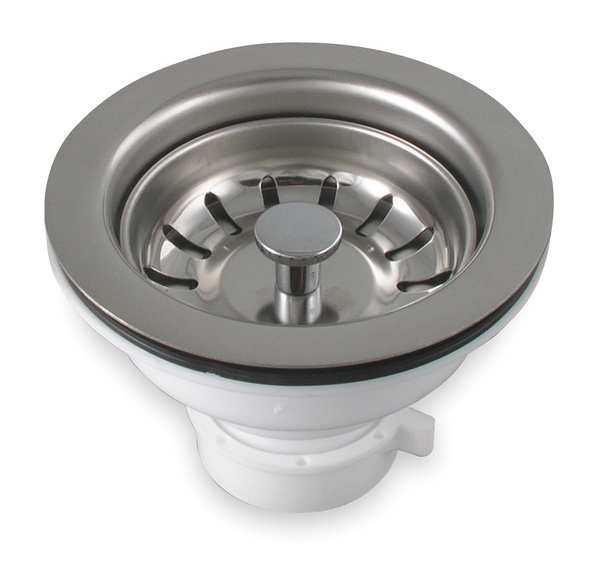 Zoro Select Sink Strainer, Pipe Dia 3 1/2 To 4 In 1PPF7