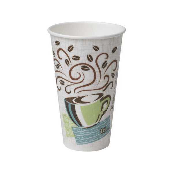 16 oz. White Paper Hot Cups - Coffee Cups