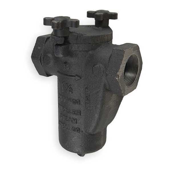 Mueller Steam Specialty 3/4", FNPT x FNPT, Cast iron, Basket Strainer, 200 psi @ 150 Degrees F 3/4 125 CI Iron Body Screwed