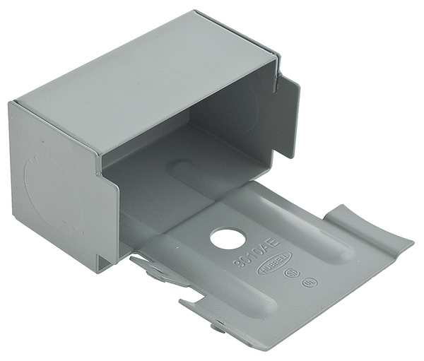 Hubbell Wiring Device-Kellems Internal Corner Coupling, Gray HBL3010AEGY