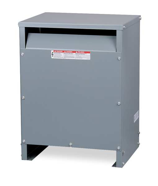 Square D Low Voltage Distribution Transformer, 50 kVA, NEMA 2, 150°C, 120/240V AC, 240/480V AC EE50S3H