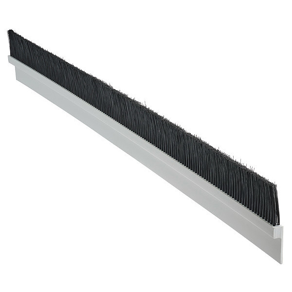 Tanis Stapled Set Strip Brush, PVC, Length 72 In RPVC233072