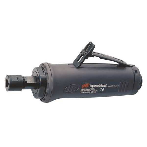 Ingersoll-Rand Straight Die Grinder, 1/4 in NPT Female Air Inlet, 1/4 in Collet, Heavy Duty, 25,000 RPM, 0.4 hp G1H250RG4