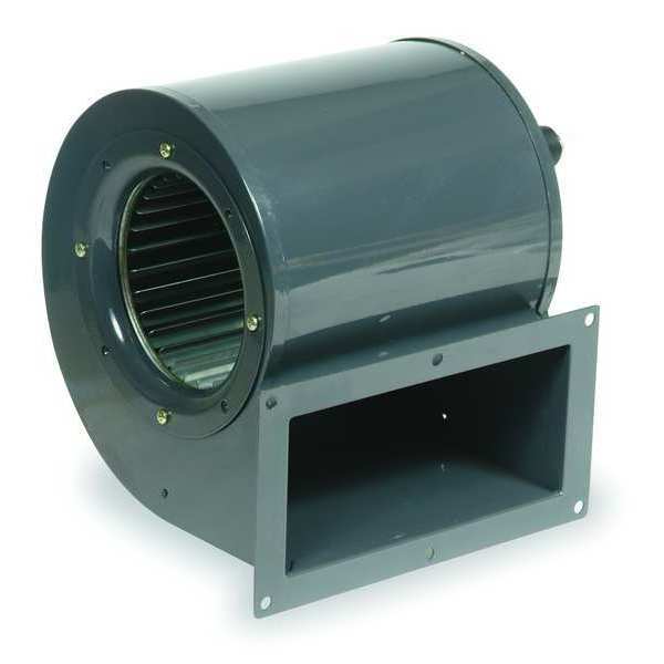Dayton Rectangular OEM Blower, 1360/970 RPM, 1 Phase, Direct, Rolled Steel 1TDT8