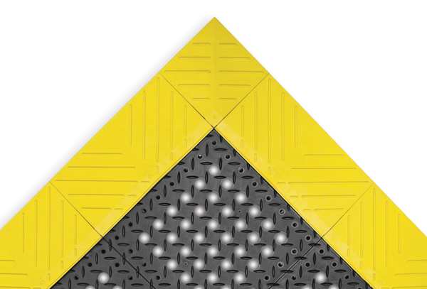 Notrax Interlocking Drainage Mat, 3 ft 6 in W x 6 Ft L, 1 In Thick 620S4272BY