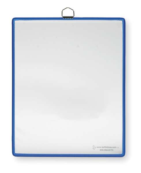 Tarifold Sheet Pocket With Hanger, Blue, PK5 PHV5