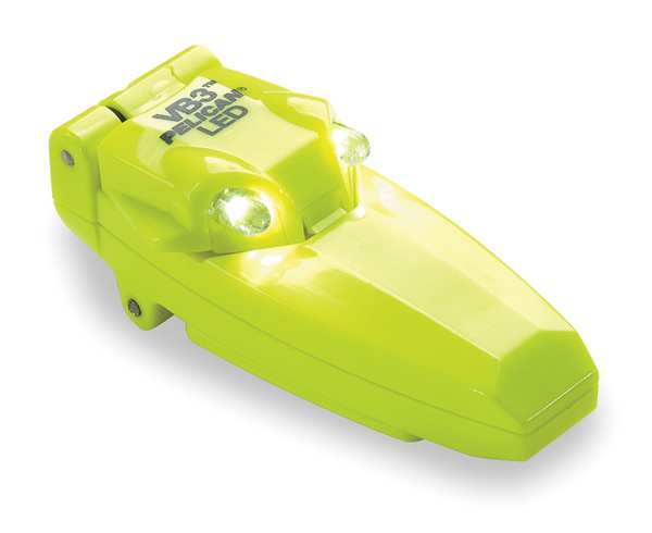 Pelican Indst Hands Free Light, LED, Yellow 2220C