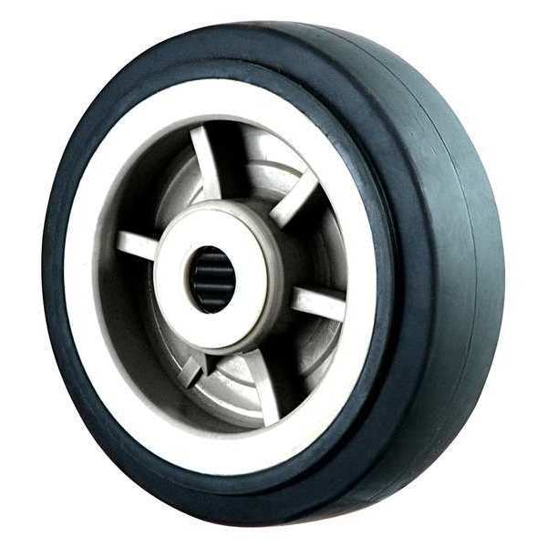 Zoro Select Caster Wheel, 350 lb., 4 D x 2 In. 1ULR4