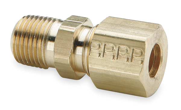 Parker 3/4" Compression x MNPT Brass Connector 10PK 68C-12-12
