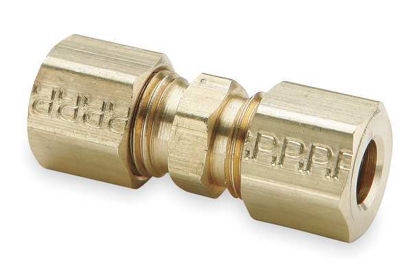 Parker 3/16 Compression Brass Union 10PK 62C-3