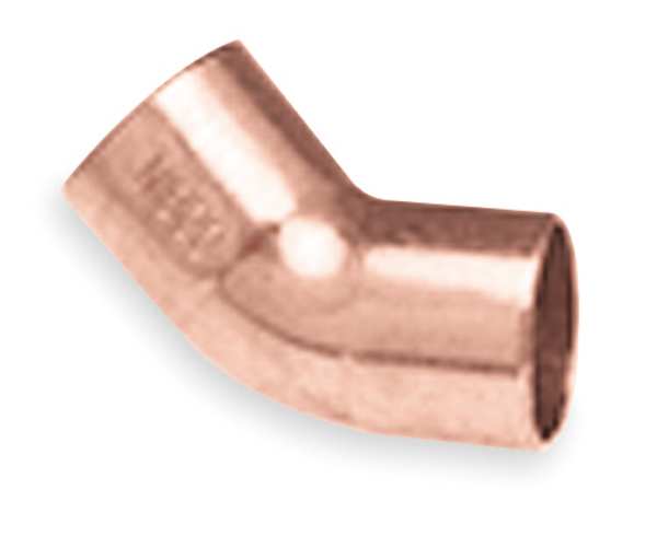 Nibco 2-1/2" NOM C Copper 45 Degree Elbow 606 21/2