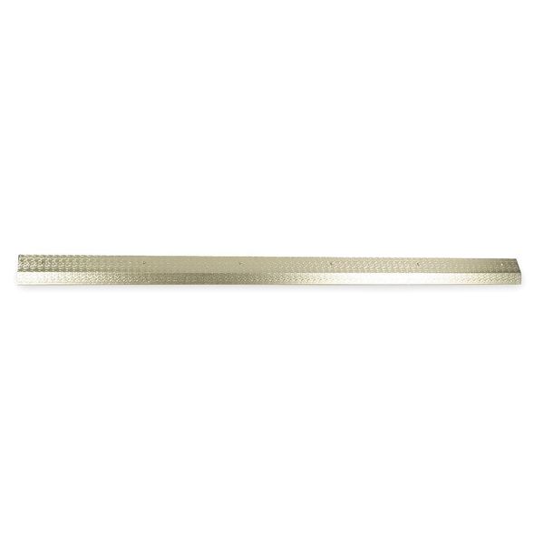 Zoro Select Carpet Edging Bar, Aluminum, Gold, 36 In L 1VZT9