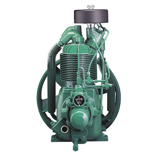 Speedaire Air Compressor Pump, 5 hp, 7 1/2 hp, 2 Stage, 2 qt Oil Capacity, 2 Cylinder 1WD23